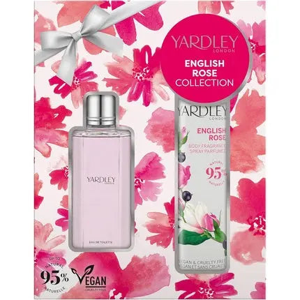 Yardley English Rose EDT & Body Spray Set Yardley London