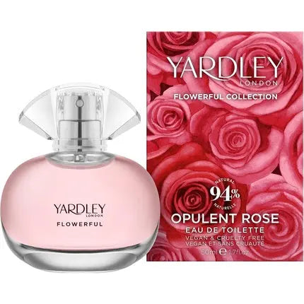 Yardley London Opulent Rose Eau De Toilette 50ml Yardley