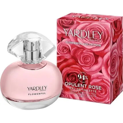 Yardley London Opulent Rose Eau De Toilette 50ml Yardley