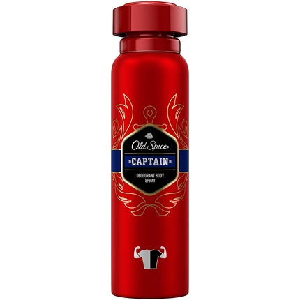 Old Spice Captain Deodorant Body Spray for Men 150ml Old Spice