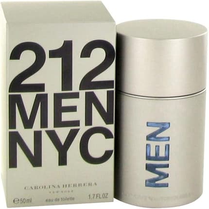 Carolina Herrera 212 Men Eau De Toilette Spray for Him 50ml