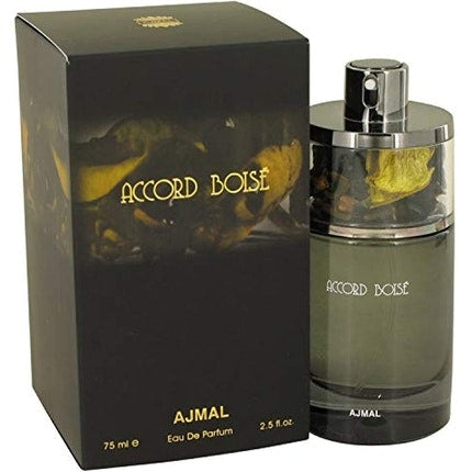 Ajmal Accord Boise Eau De Parfum spray 2.5oz, 1oz équivaut à 30ml 75ml Pour Homme Ajmal