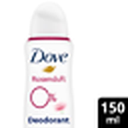 Dove Rose Scent Deodorant with Nourishing Zinc Complex 0% Aluminum Déodorant (Déo) Mixte 150ml