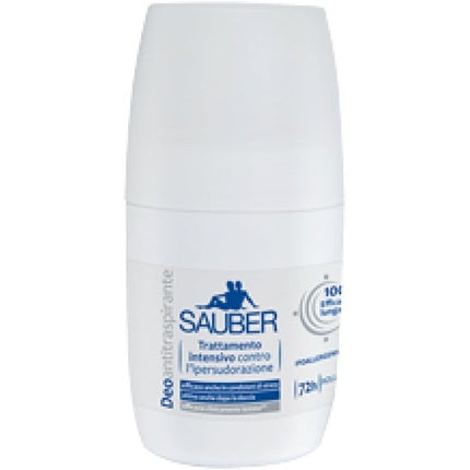 Sauber Pharma Deodorant Roll-On Antiperspirant 72h 50ml Sauber