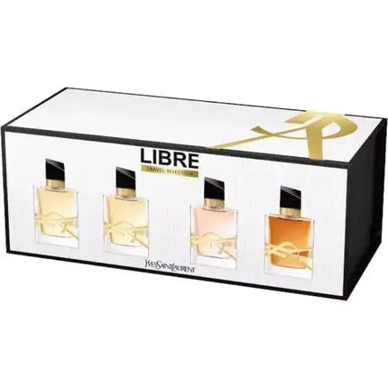 Yves Saint Laurent YSL Perfume Miniatures Travel Set for Women Libre EDT and EDP 0.25 Oz and Libre Eau De Parfum Intense 7.5ml Yves Saint Laurent