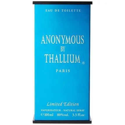 Yves de Sistelle Thallium Anonymous Limited Edition Eau de Toilette Spray 100ml Yves De Sistelle