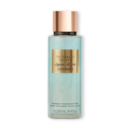 Victorias Secret Aqua Kiss Shimmer Glitter Perfumed Water 250ml