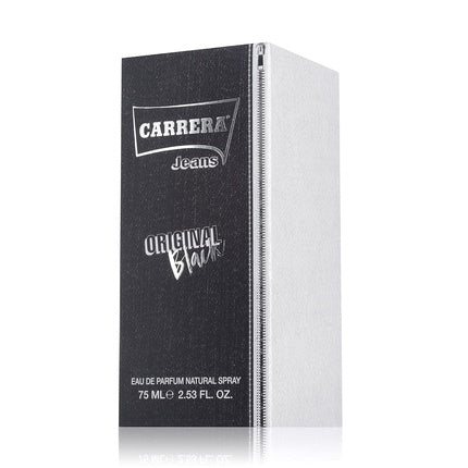 Carrera Jeans UOMO ORIGINAL BLACK Eau de Parfum for Men 2.53 Fl Oz Carrera