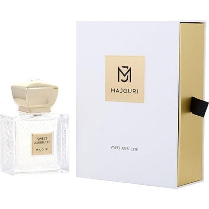 Majouri Sweet Ambrette par Majouri Eau de Parfum spray Refill 2.5 oz, 1oz équivaut à 30ml Majouri Sweet Ambrette