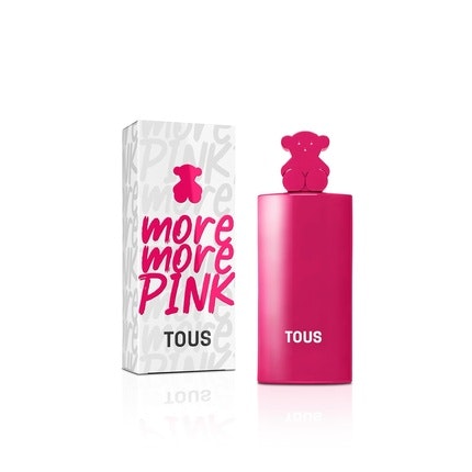 Tous More More Pink Eau de Toilette pour femme  Fruity Floral Scent 50ml Avec Sprayer Tous