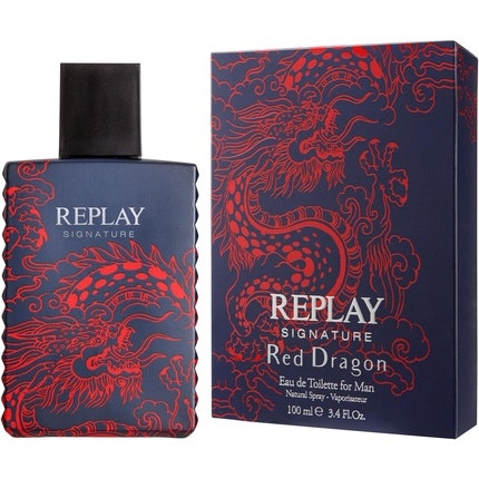 Replay Signature Red Dragon Man Eau De Toilette 30ml Maison des fragrances