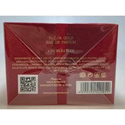 Aurora Sailor Gold Eau de Parfum (EDP) Mixte 100ml