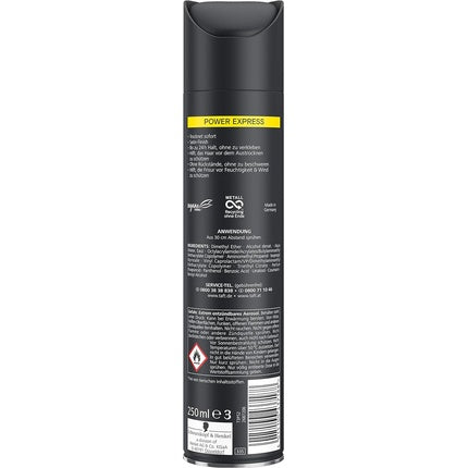 TAFT Power Express Instant Hold 5 Hairspray 250ml