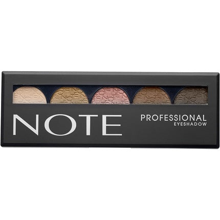 NOTE COSMETIQUE Professional Eyeshadow Eye Makeup Palette with Mirror for All Skin Types Dark Brown Shades 104