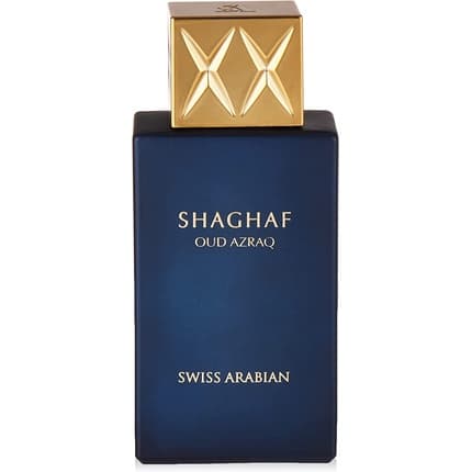 Swiss Arabian Shaghaf Oud Azraq Unisex Fragrance Eau de Parfum (EDP) Mixte 75ml