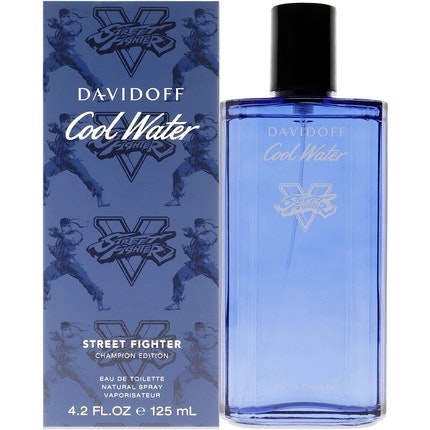 Davidoff Cool Water Street Fighter Champion Edition Eau De Toilette 125ml Men Spray