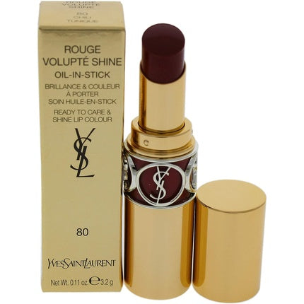 Yves Saint Laurent Rouge Volupte Shine Lipstick 80 Chili Tunique 4.5g - Yves Saint Laurent