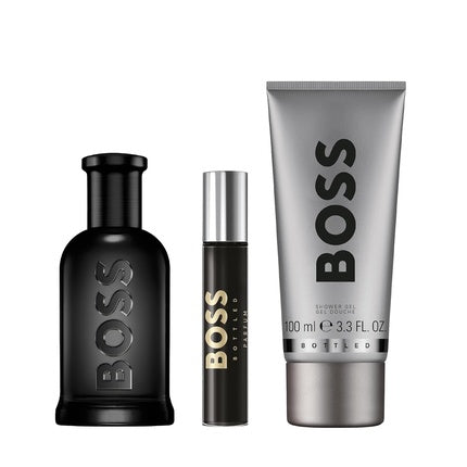 Hugo Boss Bottled Parfum Woody Ambery Men's Cologne with Notes of Leather Hugo Boss