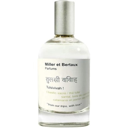 Tulsivivah! Unisex Eau de Parfum 100ml Spray Miller Et Bertaux