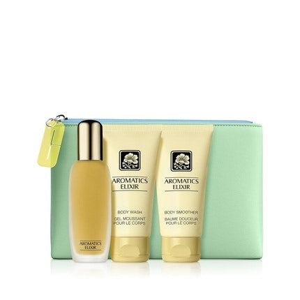 Clinique Aromatics Elixir Parfum  pour femme  Coffret 3 Piece 1.5 Fl oz, 1oz équivaut à 30ml Eau de parfum Clinique