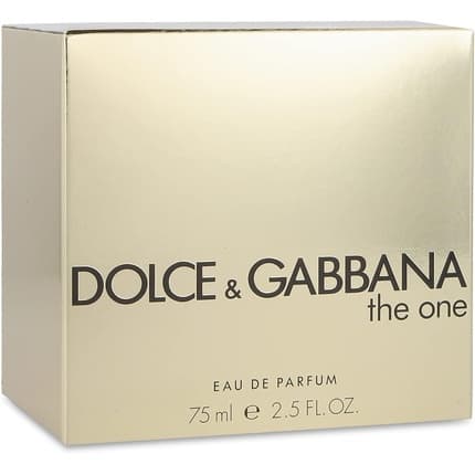 Dolce & Gabbana Dolce&Gabbana The One per Donna Eau de Parfum (EDP) Mixte 75ml