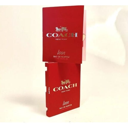 Coach LOVE EDP Womens Perfume Samples 0.04 oz 1.2 mL Travel Coach