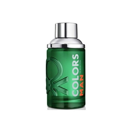 Benetton Colors Man Green Eau De Toilette Spray 2.0 oz, 1oz équivaut à 30ml Benetton