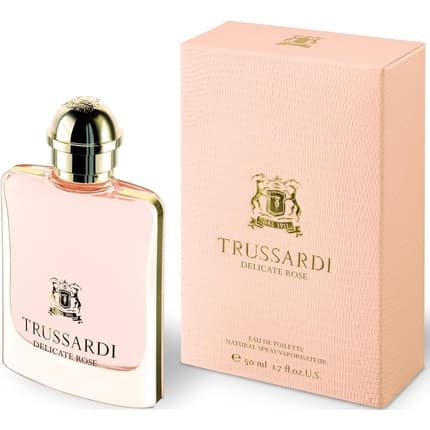 Trussardi Delicate Rose Eau De Toilette 50ml Spray For Women