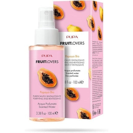 Pupa Fruit Lovers Organic Papaya Scented Water 100ml Pupa Milano