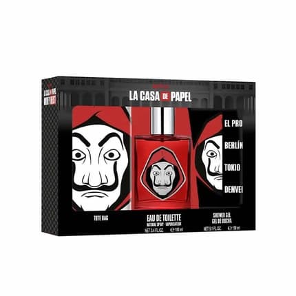 Netflix La Casa De Papel Set 3 Pieces Coffret (Coffret) Mixte 100ml