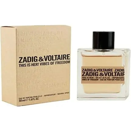 Zadig & Voltaire This Is Her! Vibes Of Freedom Eau De Parfum Natural Spray For Her 50ml Zadig & Voltaire