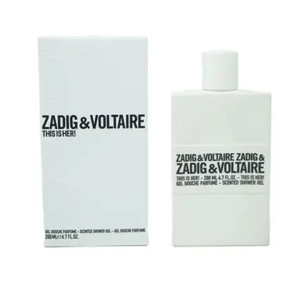 Zadig & Voltaire This is Her! Scented Shower Gel 200ml Zadig & Voltaire