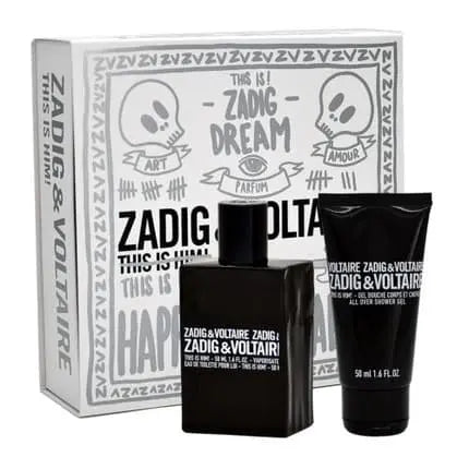 Zadig & Voltaire This is Him 50ml Eau de Toilette and 50ml Shower Gel Zadig & Voltaire