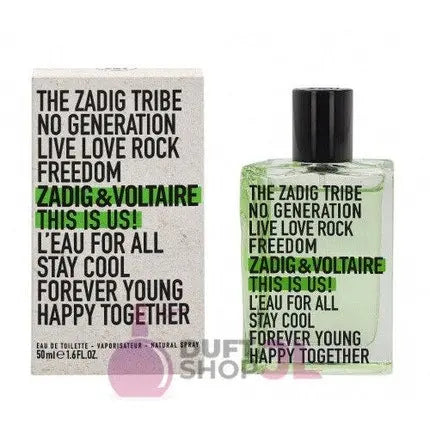 Zadig & Voltaire This is Us! L'eau For All Eau De Toilette Spray 50ml Zadig & Voltaire