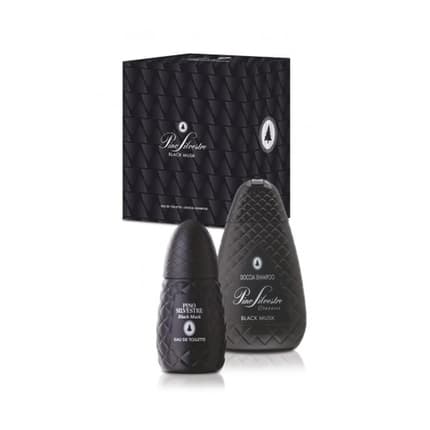 Pino Silvestre Black Musk 's Perfume Shower Shampoo Eau de Toilette (EDT) Homme 75ml