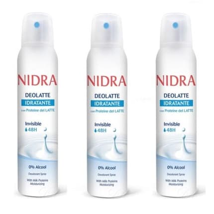 Myrato Nidra Deolatte Idratante Invisible Deodorant Alcohol-Free Déodorant (Déo) Mixte 150ml