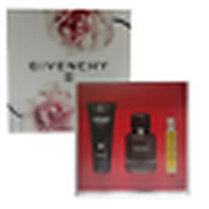 Givenchy L'Interdit Eau de parfum  Rouge 2.7oz, 1oz équivaut à 30ml & Mini .42oz, 1oz équivaut à 30ml + Body/M 2.5oz, 1oz équivaut à 30ml (Red) Givenchy