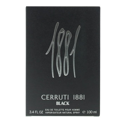 Cerruti 1881 Black Pour Homme 100ml Eau de Toilette Spray