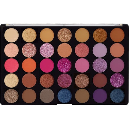 Profusion Cosmetics Lovestruck 35 Shade Master Eyeshadow Palette - Roses Are Red