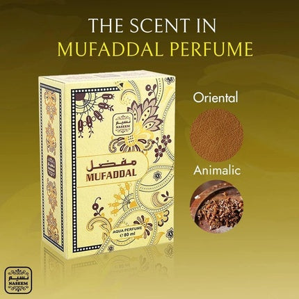 Naseem Mufaddal Khalta Aqua Parfum Eau de Parfum (EDP) Mixte 80ml