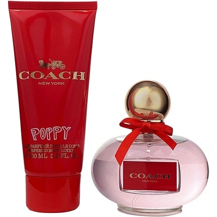 Coach Poppy 2-Piece Coffret Eau de Parfum 100ml Body Lotion 100ml Coach