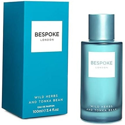 Bespoke London Wild Herbs and Tonka Bean Eau de Parfum Spray for Men 100ml Bespoke London