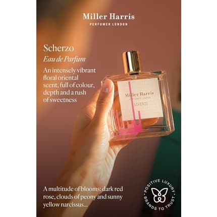 Miller Harris Scherzo Luxury Floral Oudh Perfume Eau de Parfum (EDP) Mixte 50ml