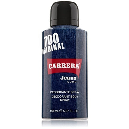 Carrera Jeans Uomo 700 Original Deodorant Body Spray for Men 5.07 Fl Oz Carrera