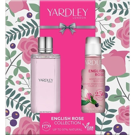 Yardley London English Rose Eau de toilette  & Mist Set Gift Box - Gifts pour femme Yardley London
