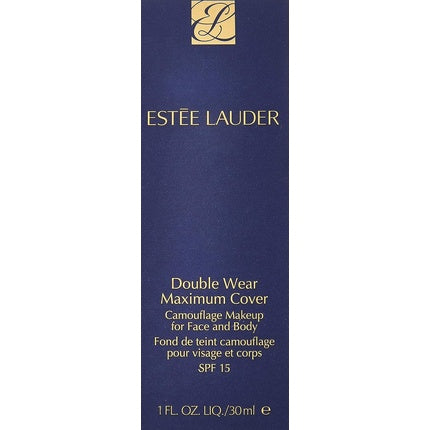 Estee Lauder Double Wear Maximum Cover Camouflage Foundation for Face and Body SPF 15 1N1 Ivory Nude 30ml