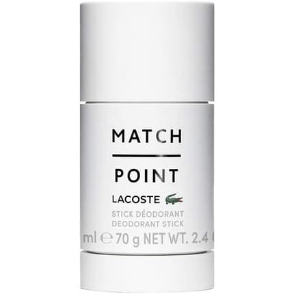 Lacoste Match Point Deodorant Stick 75ml Unisexe