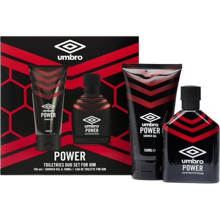 Umbro Power Eau de Toilette 100ml and Body Wash 150ml Umbro