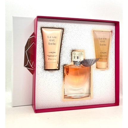 Lancome La Vie Est Belle Coffret 50ml Eau de parfum  + 50ml Shower Gel + 50ml Body Lotion Lancôme