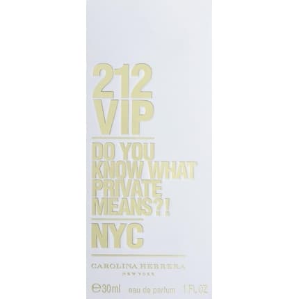 Carolina Herrera 212 Vip Eau de Parfum (EDP) Femme 30ml